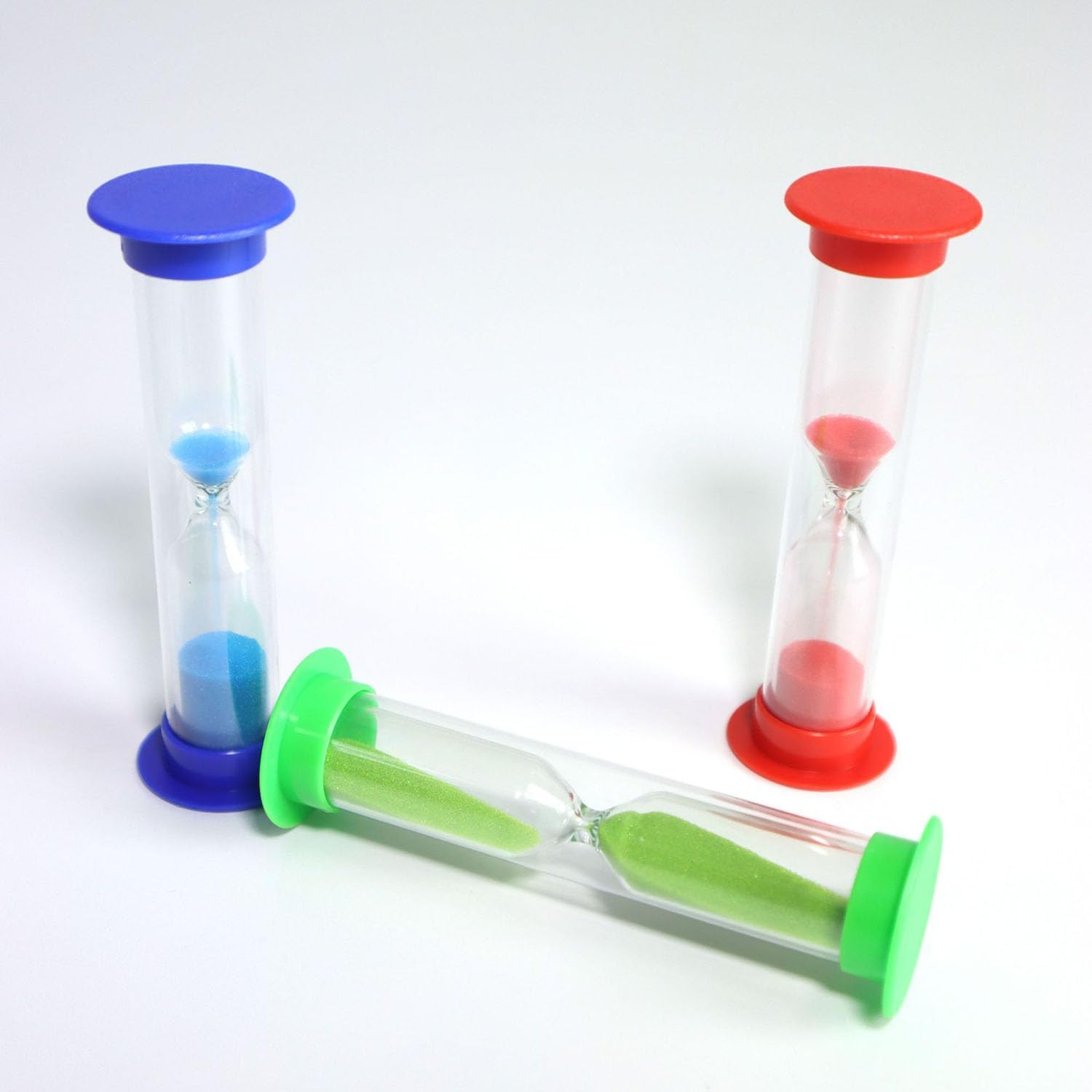 Hourglass Sand Timer 4Pcs, 2Mins Plastic Hourglass Timer, Colorful Hourglass Timer image number 6