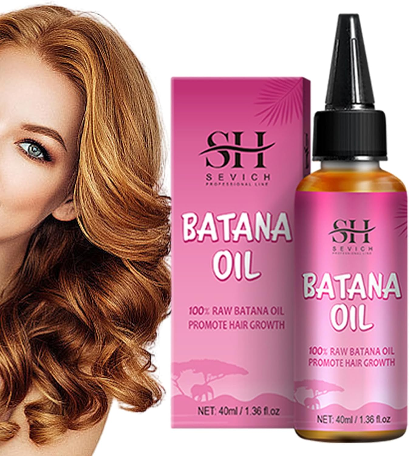 1/3 Oil for Hair Growth - 40Ml Nourishing Dry Hair Ends Oil Leave-In Repair Oil Hair Care Oil Hair Root Smoothing Oil for Hair Dryness, Split Ends, and Breakage