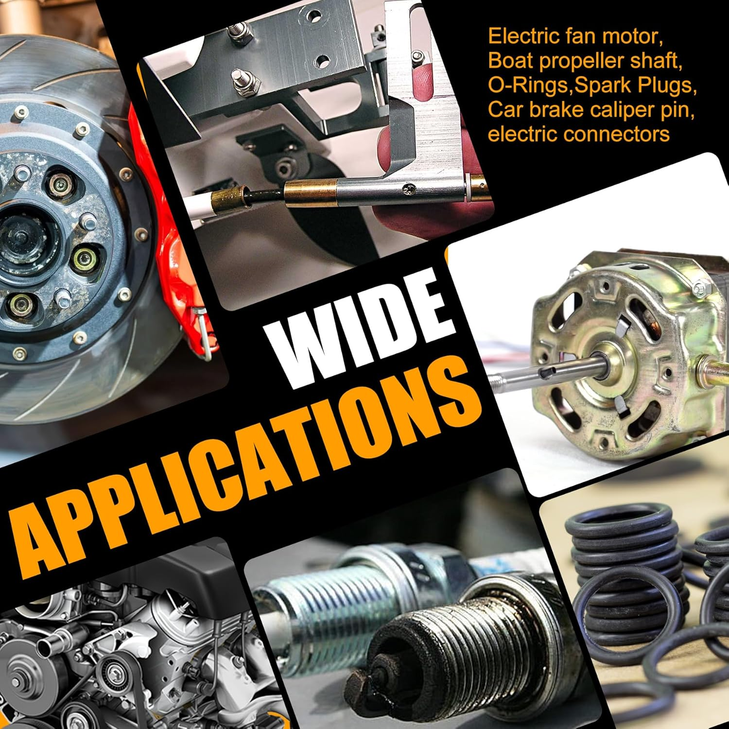 Silicone Grease - 114 G Dielectric & Automotive Grease for Electrical Components and Plugs, Spark Plugs, Automotive O-Ring, Brake Brake - Waterproof Silicone Paste, Heat Resistant and Easy to Use image number 1