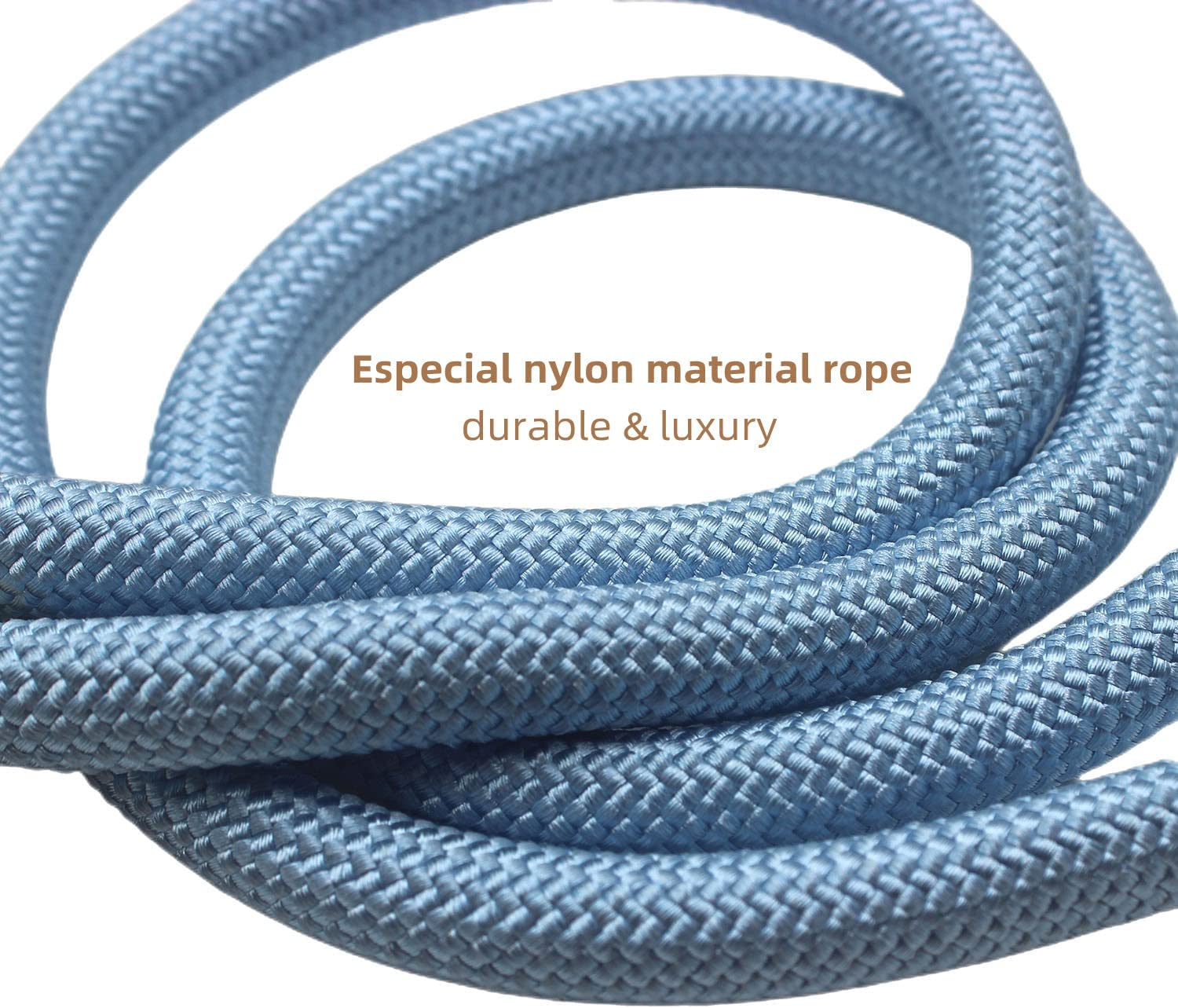 Lobster Snap Pet Leash 5FT, Special Strong Nylon Rope Dog Leash, Solid Color Rope Dog Lead for All Breeds (Army Green,5Ft*10Mm) image number 1