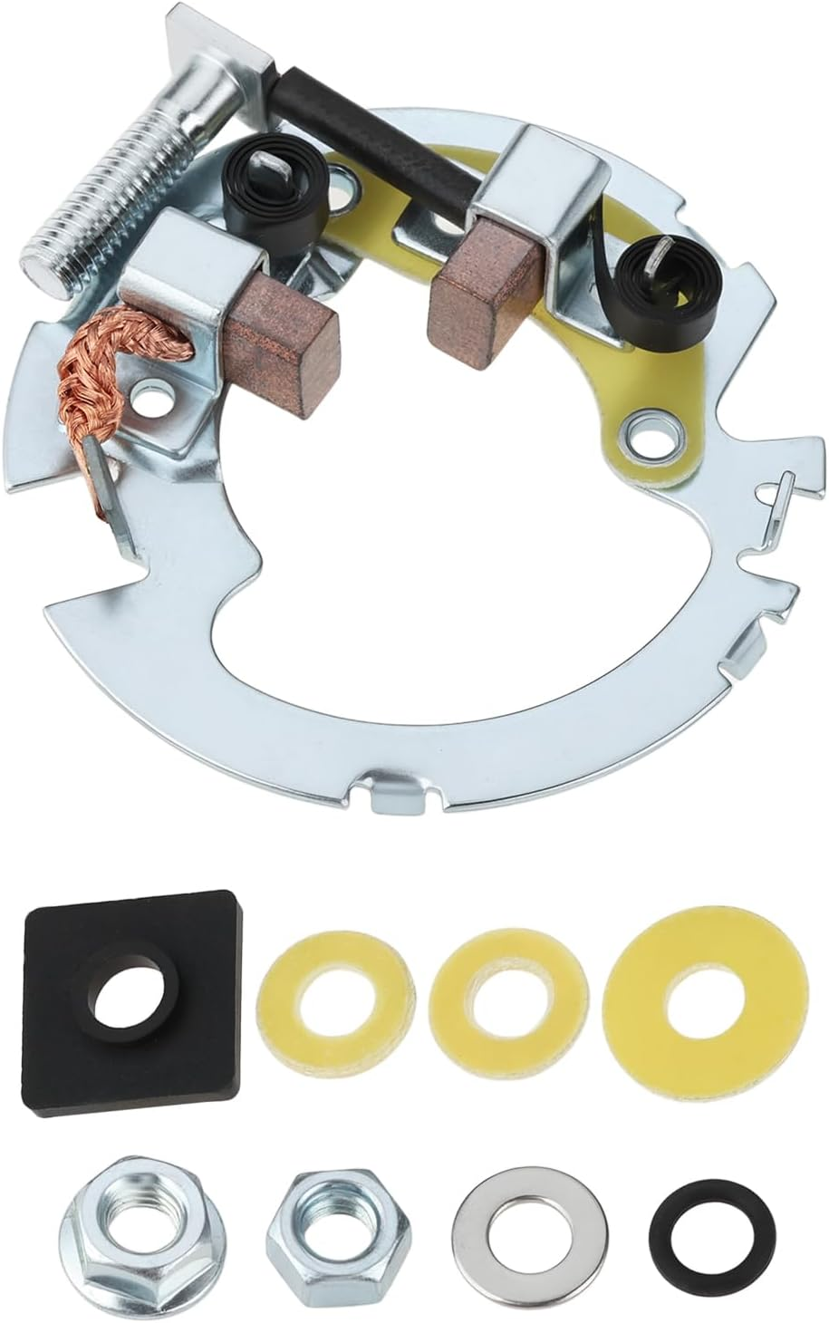 Motorcycle Starter Motor Electric Carbon Brush Holder 0449-Kkyuied Compatible with Honda CBF CBR SLR FMX