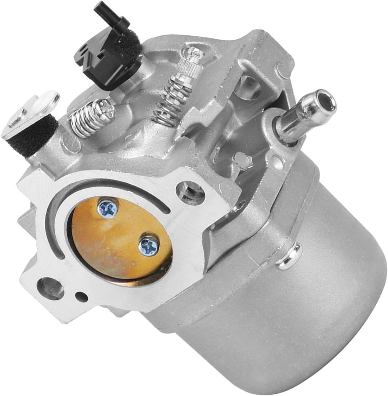 Garden Carburetor, Cylinder Engine Motor Carburetor Carb with Gasket, Carburetor Replacement for 799728 498027 image number 4