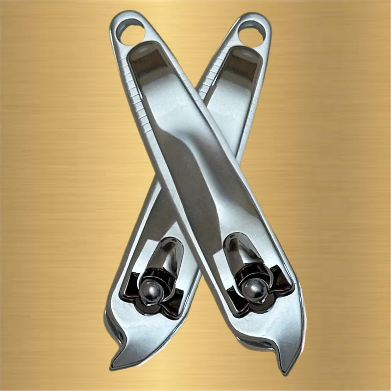 2 Slanted Edge Nail Cutting Clippers Cuticle Trimmer Clipper Pedicure Manicure Tool Cutter Hangnail Slanted Tip Nail Clipper Cuticle Remover Tool &ndash; Made in Korea image number 6