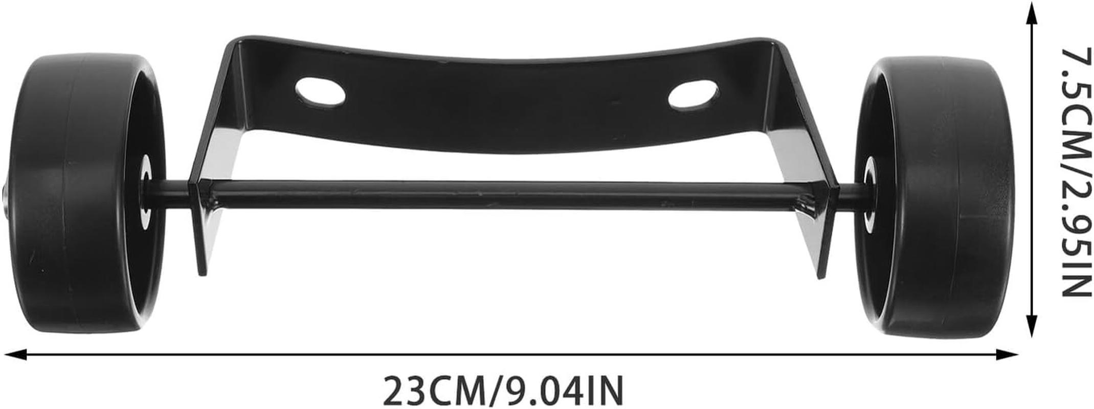 LABRIMP Patio Wheel Replacement Kit Iron and Plastic Movable Wheel for Outdoor and Indoor Heating Devices Easy Install Outdoor Replacement Part for Patio image number 5