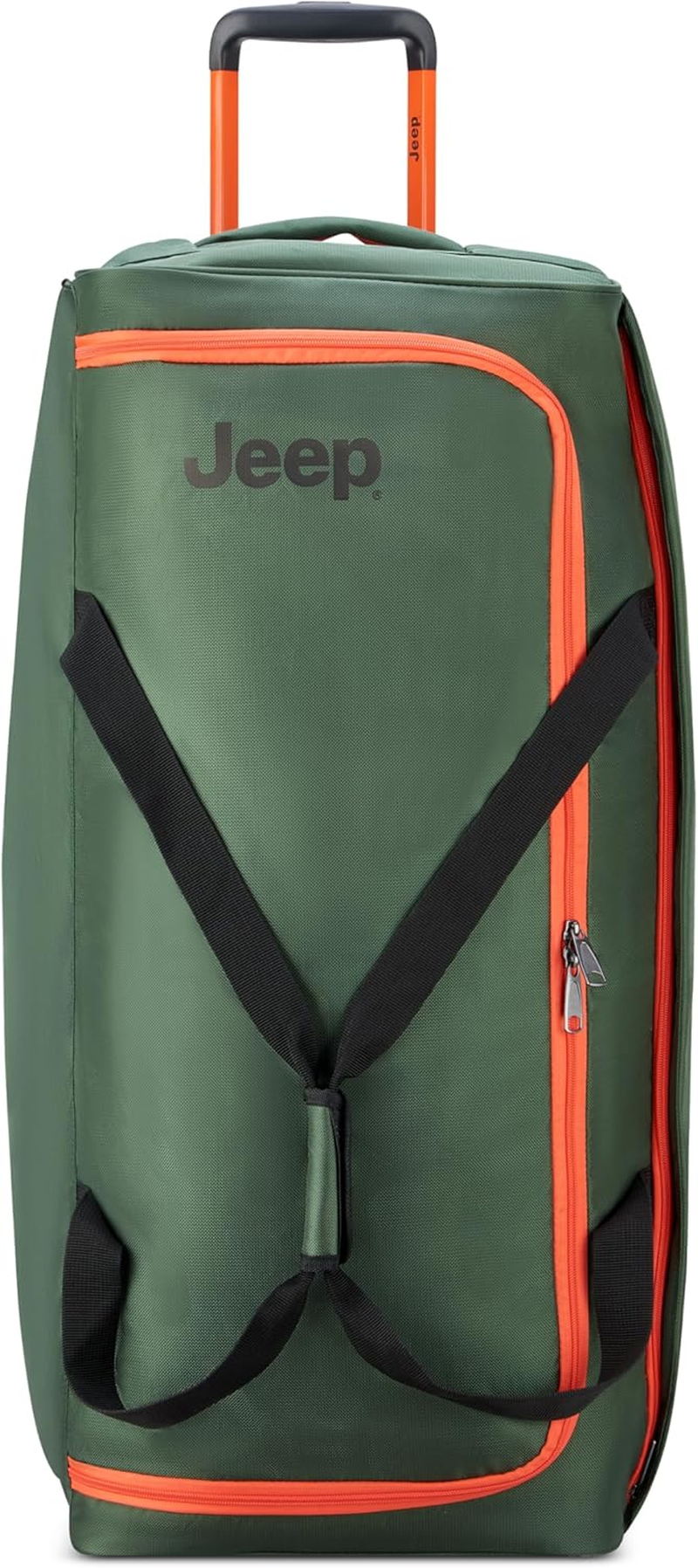 Jeep Js009D Two Wheel Rolling Travel Duffle Bag