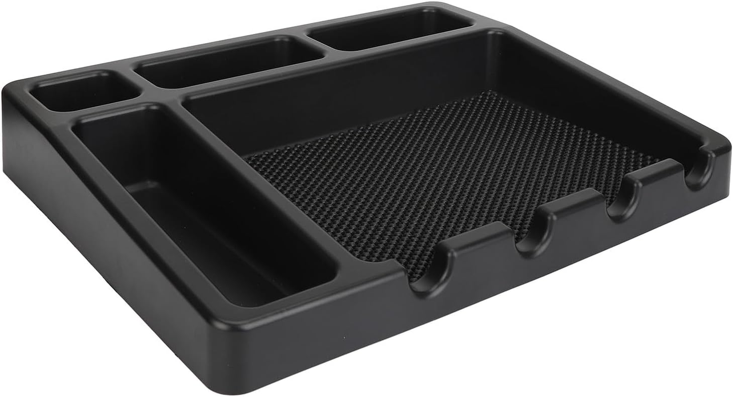 Fockety Hair Scissors Storage Rack Barber Scissors Storage Box with Non-Slip Mat, Hairdressing Combs, Clips, Scissors, Organiser, Hairdressing Scissors Container for Salon image number 3