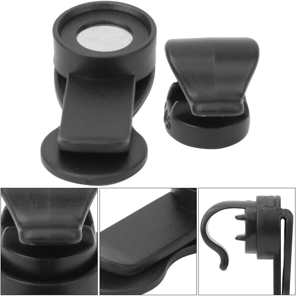 Bladder Clip, Magnetic Water Tube Clip Hydration Hose Magnet Backpack Molle Clips Drinking Straw Webbing Secure Management for Cycling Bag Tactical Packs Outdoor Activities image number 4