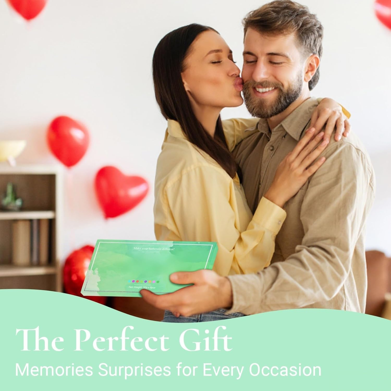 Aromatherapy Shower Steamers, 8 Pcs with Box, 8 Fragrances, Shower Bomb Tablets Set, Natural Ingredients, Self Care, Relaxation for Women Men, Gifts for Women image number 4