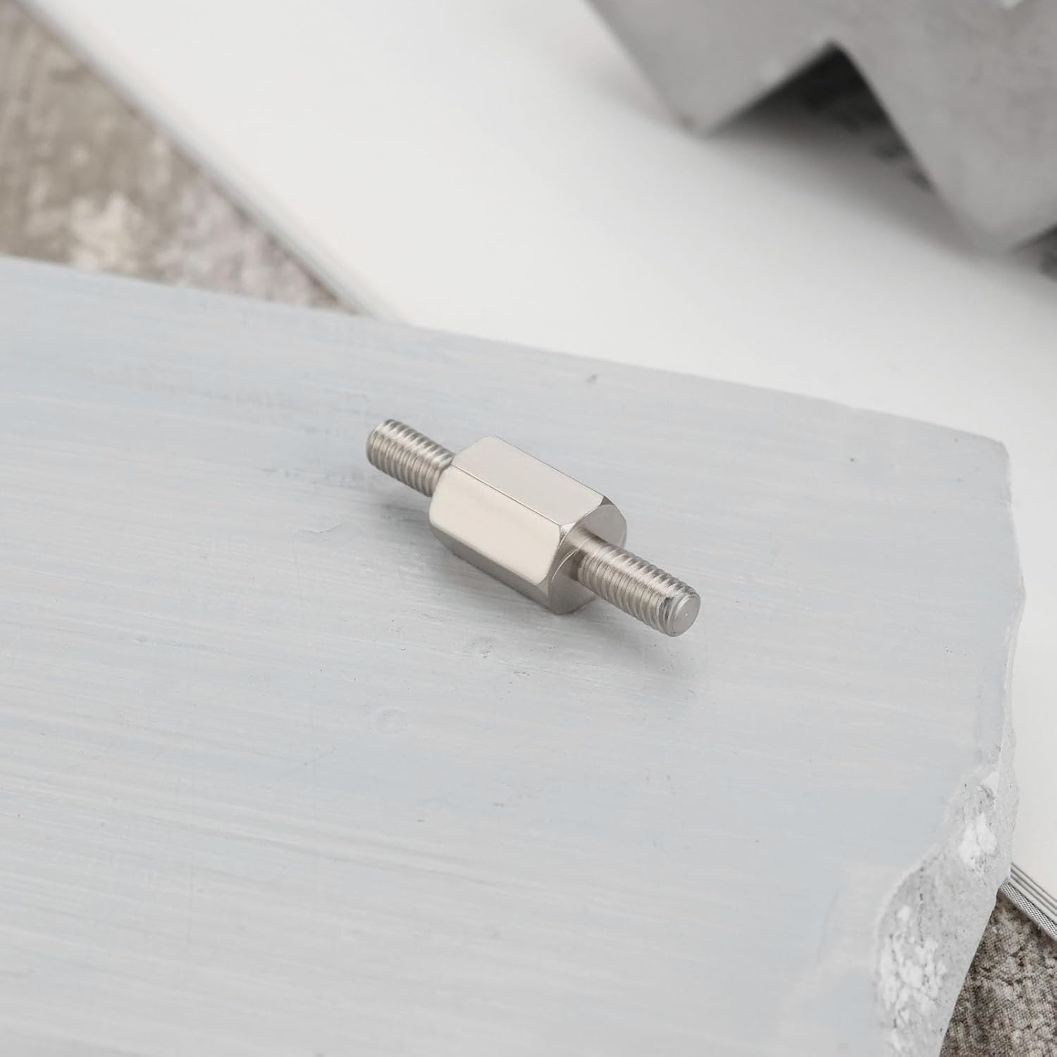 Emagtech 8 Pcs Liquid CPU Cooler Screw CPU Cooler Retrofit Kit CW-8960091-ABS Compatible with Corsair 115X 1700 Processors Silver image number 6