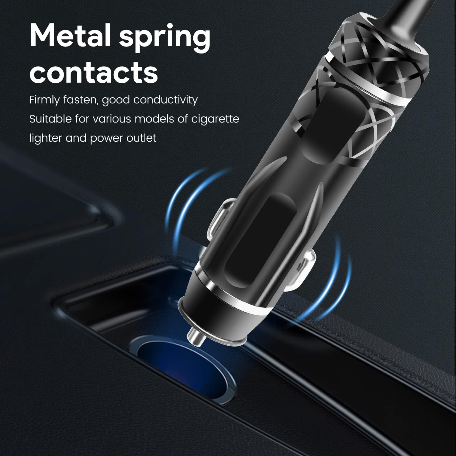 KFD 12V Car Charger Compatible with Adapter JBL Partybox Speaker 200 300 310 Party Box Portable Wireless Bluetooth Speaker Audio System Car Cigarette Lighter Socket Auto RV Camper Power Supply 12VDC