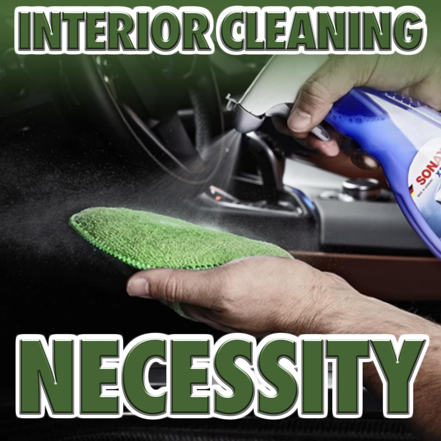 SONAX Australia Care Pad for Plastics Microfibre 18 Cm Diameter (417200) image number 2