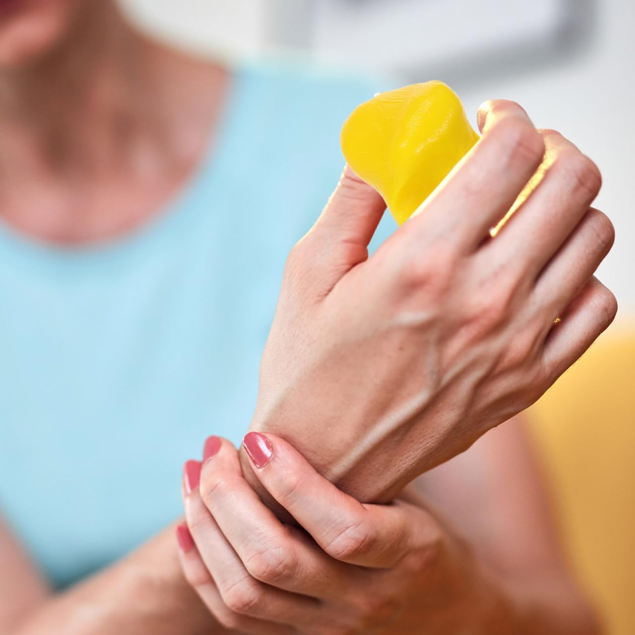 Baluue Rehabilitation Mud for Hand Strength and Dexterity Training Therapy Putty Resistive Hand Exercise Kit Putty Set with Variable Resistance For image number 6