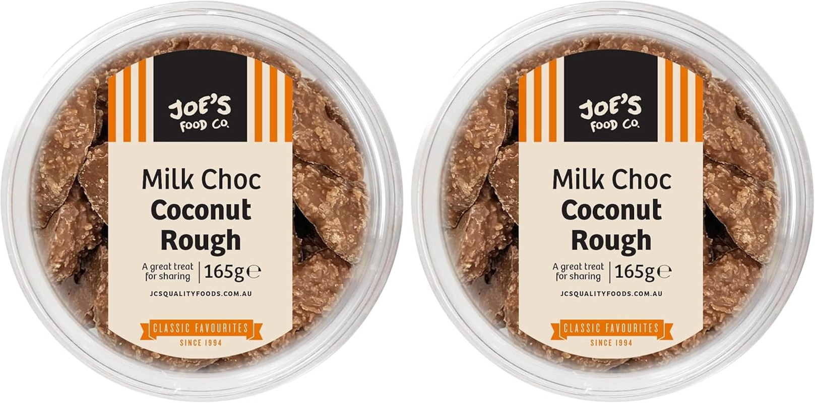 JOE'S FOOD CO MILK CHOC COCONUT ROUGHS, 165G image number 1