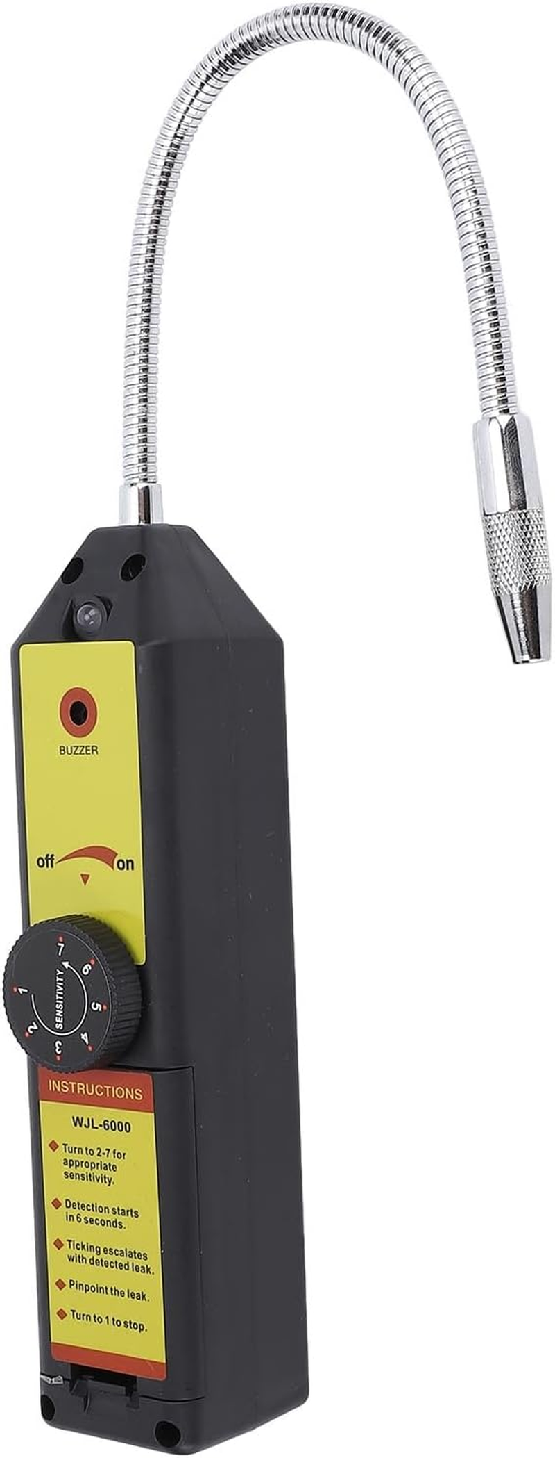 Jiawu HVAC Refrigerant Leak Detector Advanced Sustainability Frans Feaks Gas for Climination R22 R410A R134A R1234YF, Ideal for HVAC Professionals (Without LED Light) image number 2