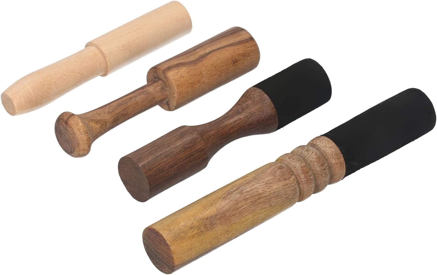 Mingzhe Tibetan Singing Bowl Mallet Buddha Sound Bowl Wood Striker Meditation Sound Bowl Mallet Wooden Stick for Healing Mindfulness Relaxation Yoga image number 6