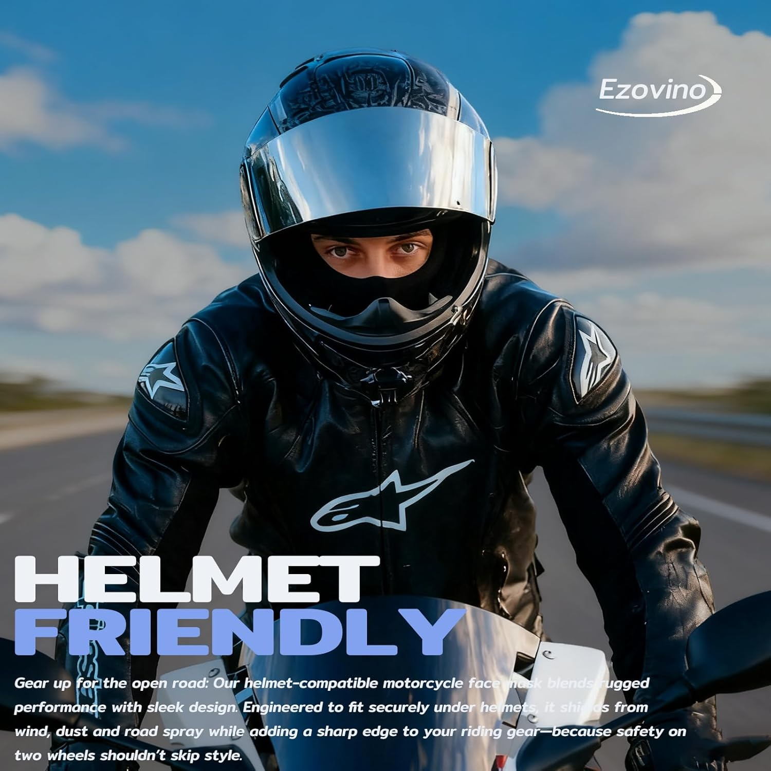 Neck Gaiter Face Mask,Sun Cooling Scarf,Balaclava Bandana Cover for Men Women - Multicoloured 03 image number 3