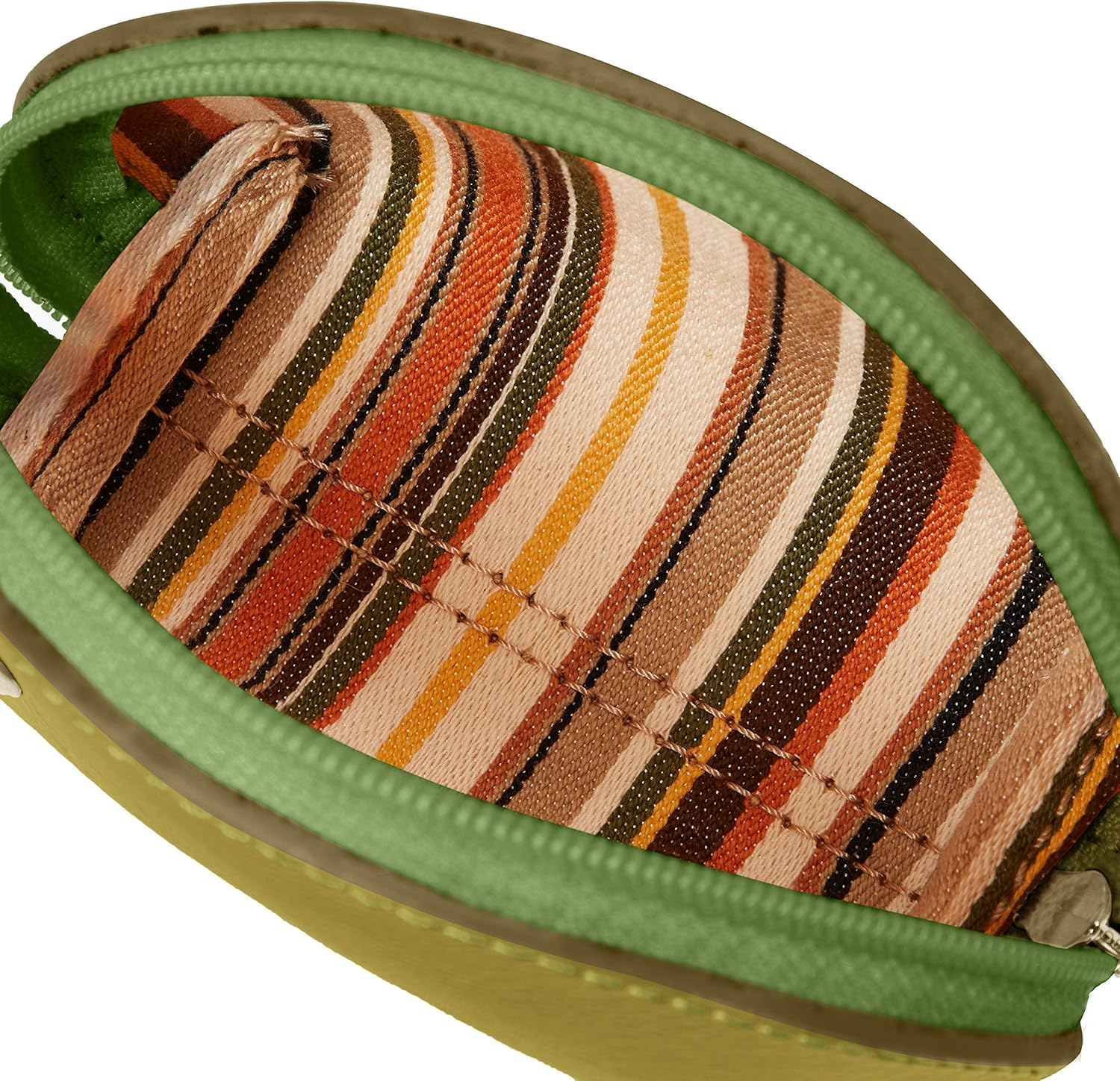 Tuscanera 644-VA Vachetta Leather Mini Mini Half Moon Pouch, XS - Green image number 6