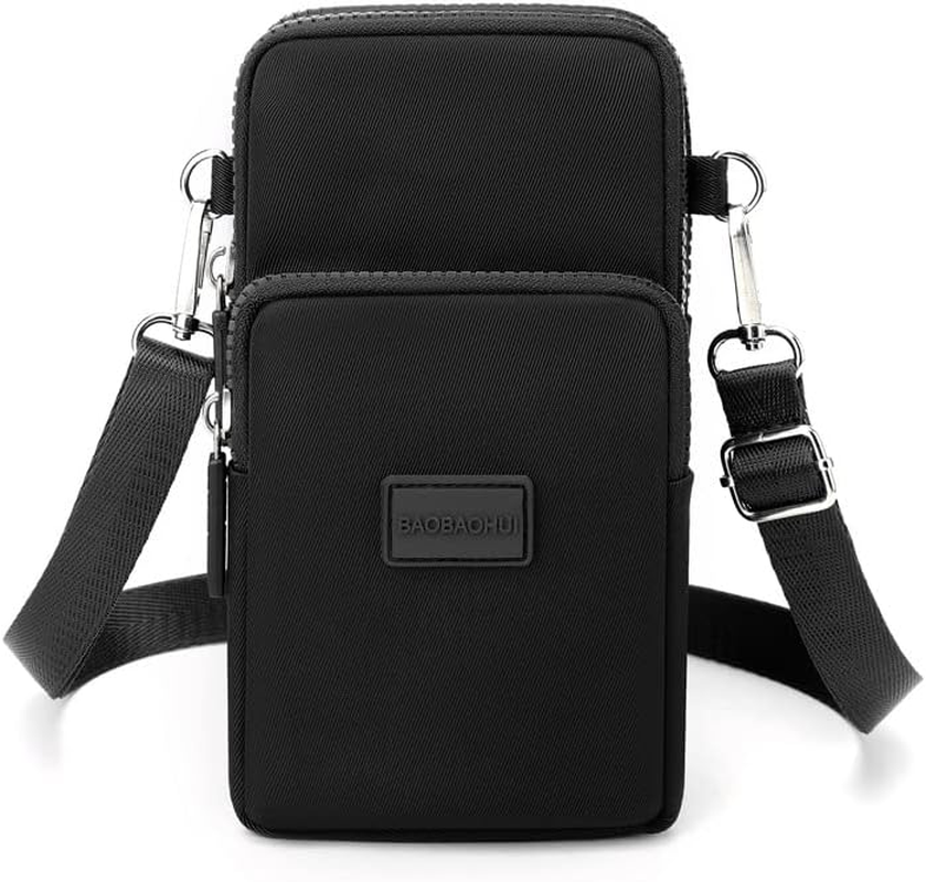 Small Crossbody Bag Cell Phone Bag Moblie Phone Mini Sports Arm Bag Shoulder Strap Wallet Pouch Bag Casual Purse