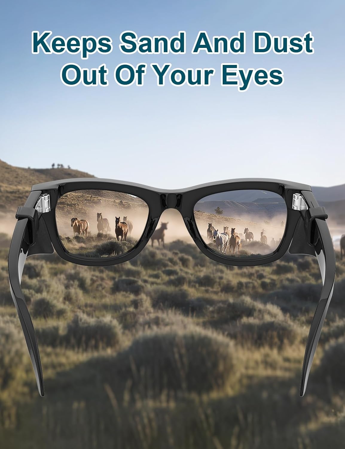 Rcstyle Hibloks Side Eyewear Shields Compatible with Ray-Ban Meta/Oakley Meta HSTN Safety Smart Glasses, Durable, Lightweight and Comfortable image number 5