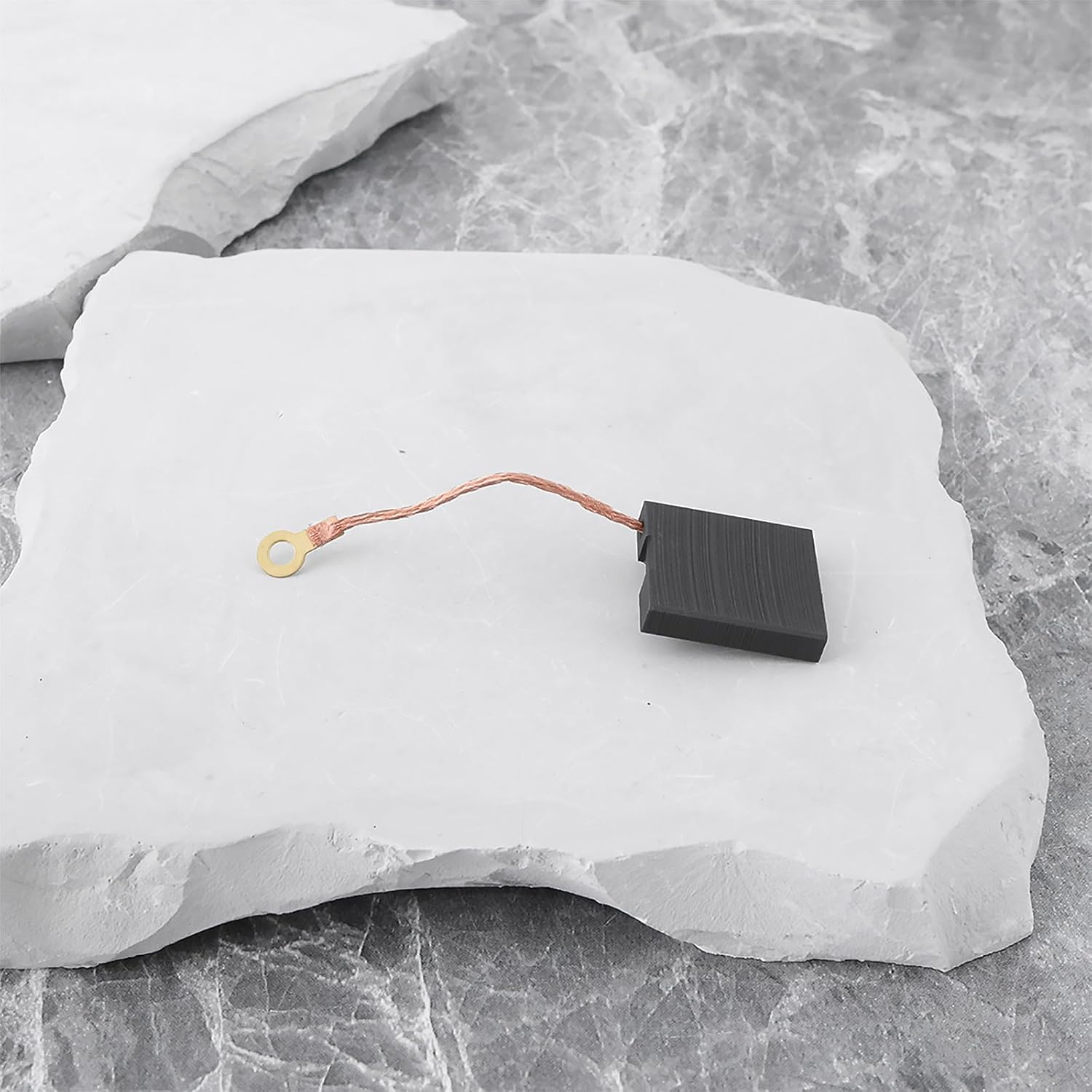 Be in Your Mind 2Pairs Carbon Brushes Compatible with Hiretech HT8 Drum Sander HT7 Disc Edger Compatible with HTC Floor Sander T28 image number 5