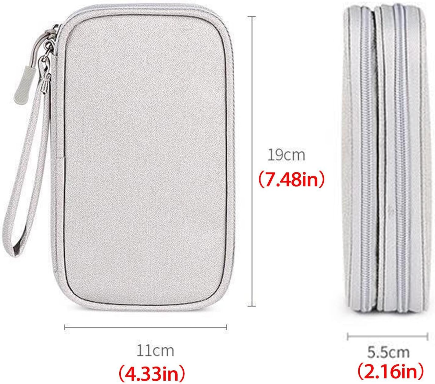 Electronic Organizer Travel Case | Travel Cord Organizer | Cord Storage Bag Travel Case, Travel Cable Organizer Pouch, Waterproof Electronic Accessories Carrying Bag Maijia image number 6