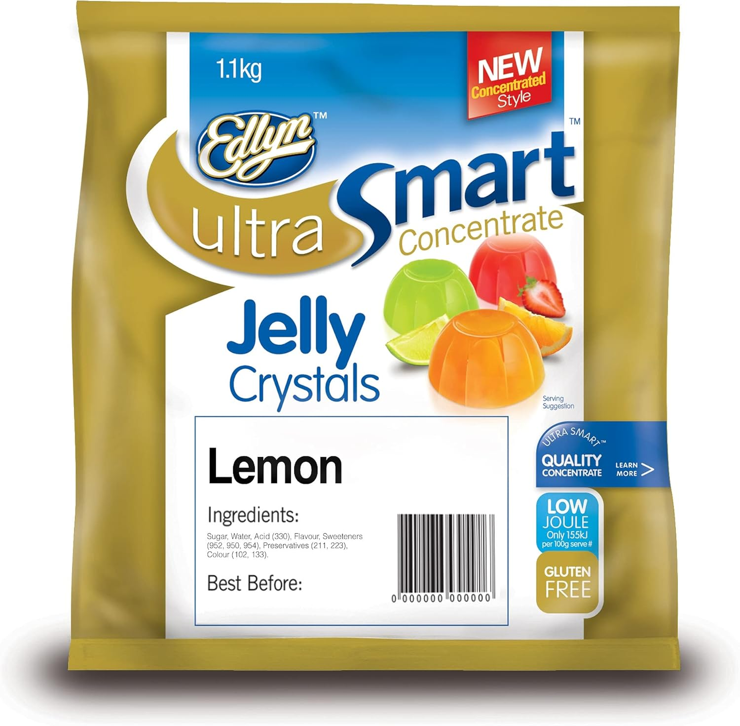 Edlyn Ultra Smart Concentrate Orange Jelly Crystal 1.1 Kg