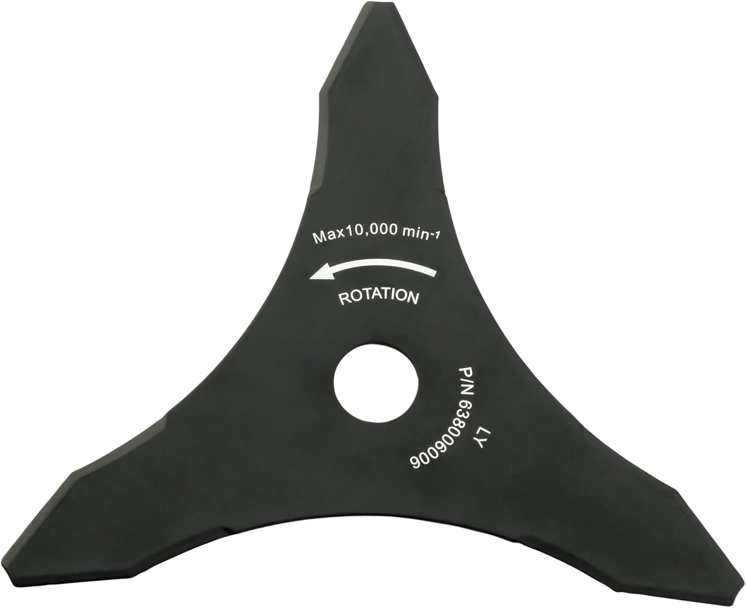 Ryobi RAC117 Tri-Arc Blade for All Ryobi Petrol Brush Cutters and Grass Trimmers, 26 Cm, Black image number 1