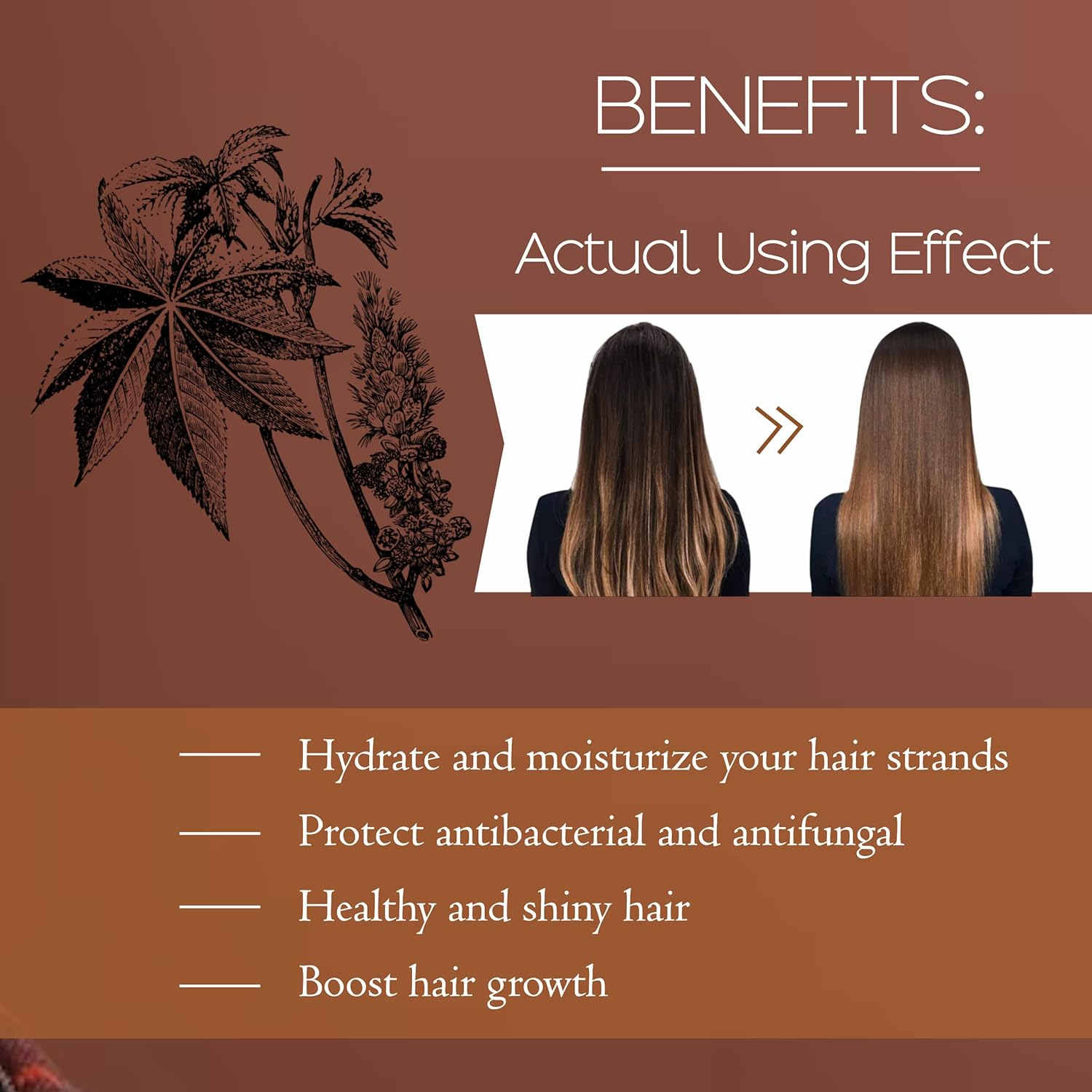 Pink Root Castor Oil 100Ml, Pack of 1 image number 6