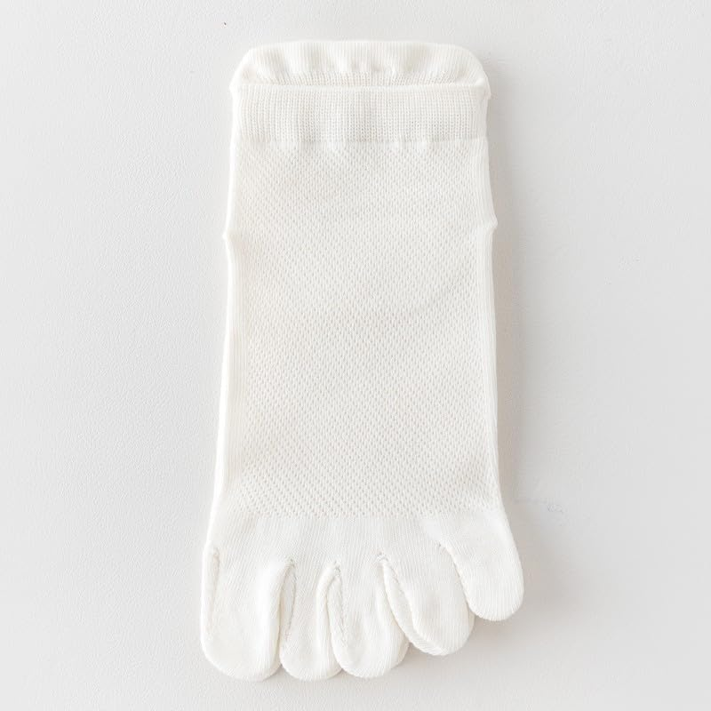 Toe Socks Cute Sweat Absorbing and Antibacterial Socks for Women and Girl,Athletic Running Five Finger Ankle Socks image number 1