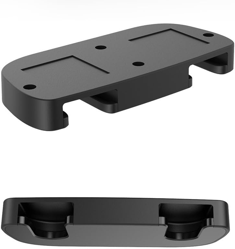 2PCS Under-Desk Controller Holder,Compatible with PS4 Compatible with PS5 ABS Controllers Black,Under Desk Mount image number 4