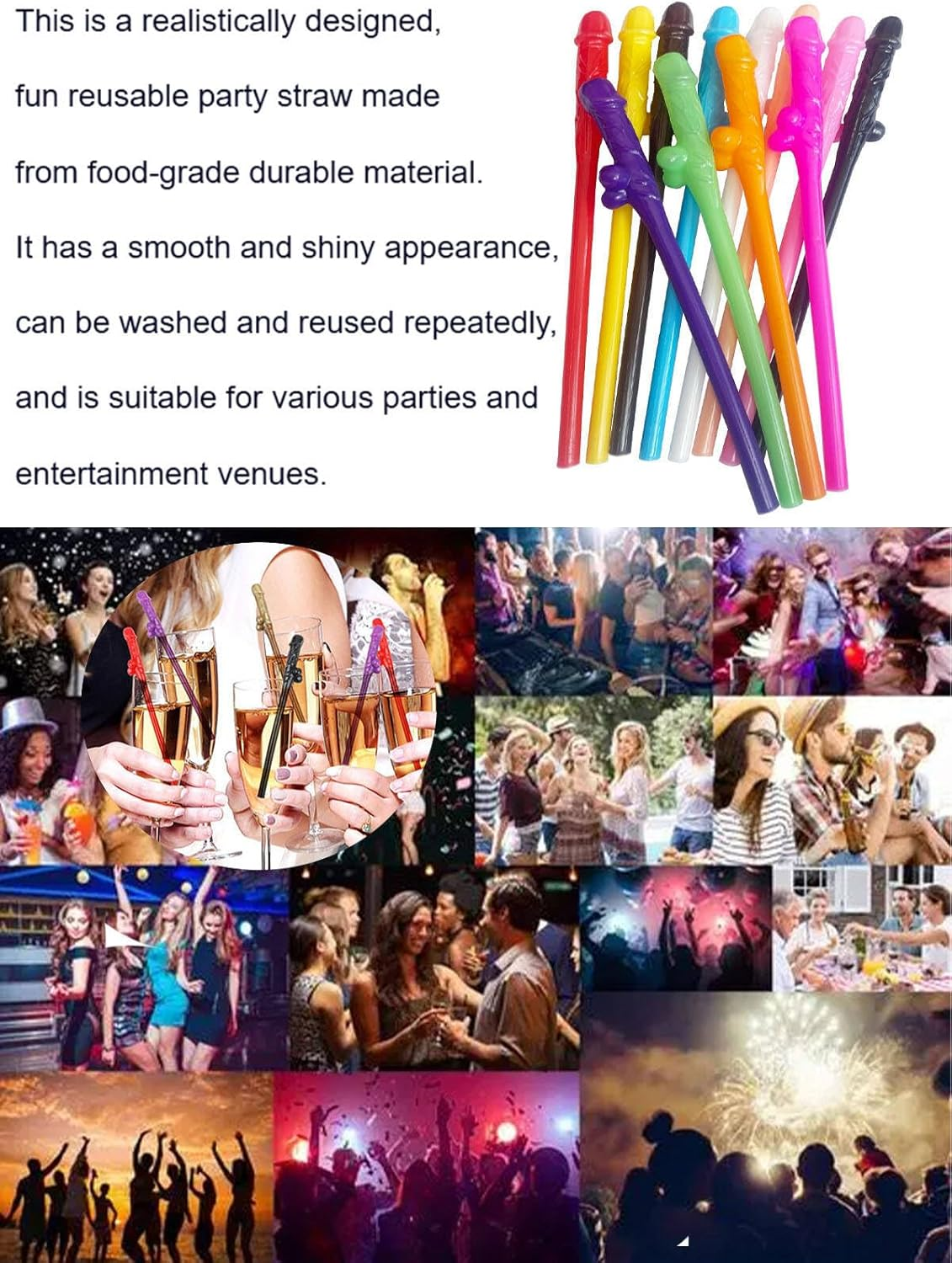 12 Pcs Drinking for Bridal Shower Birthday Single Party Favor Wedding Decor Drink Juice Home Kitchen Beer Bar Garden Supplies Tool Wedding Set H4