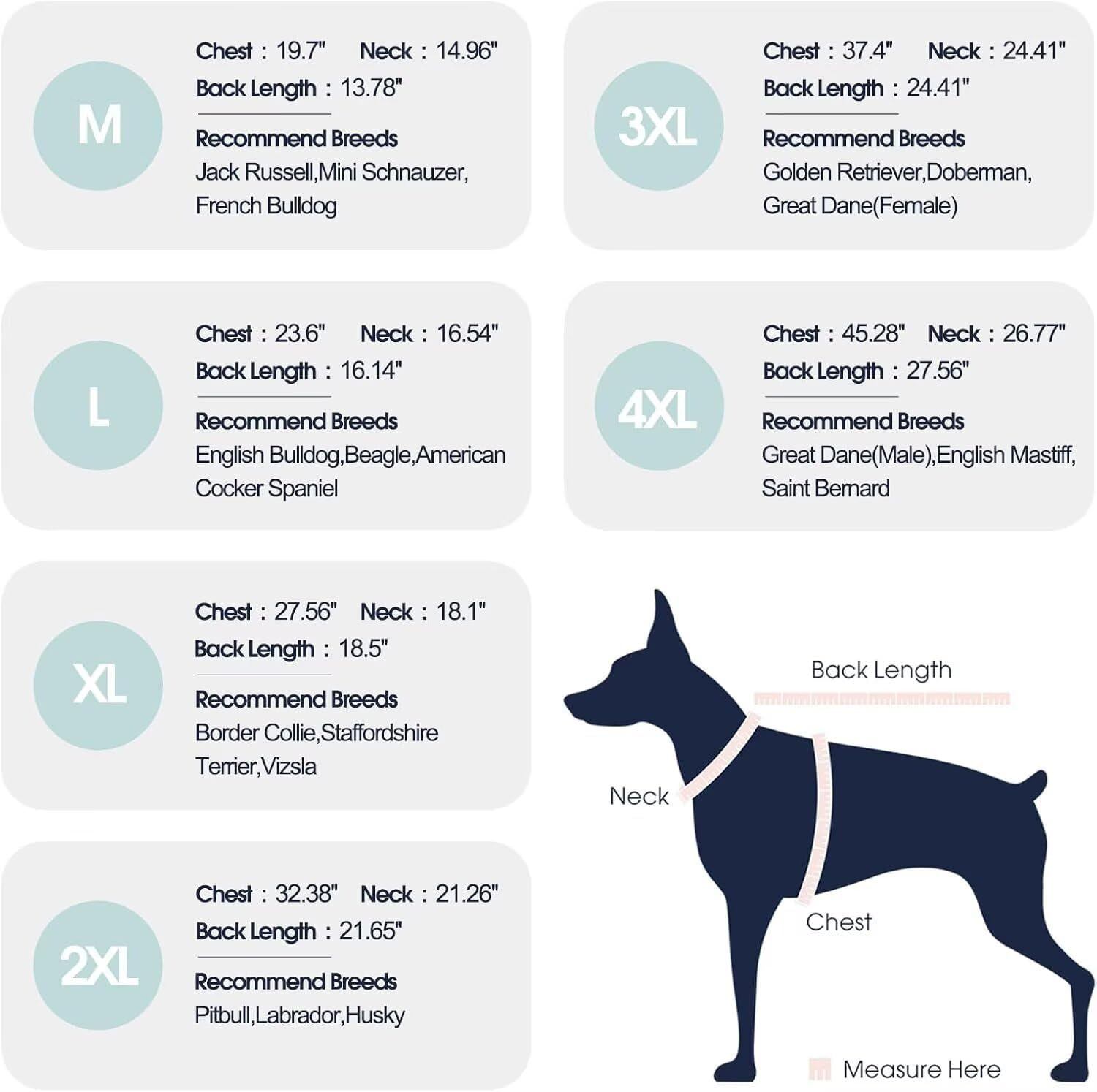 Iecoii Dog Hoodie for Large Dogs,Big Dog Clothes with Hood for Extra Large Dogs,Fall Winter Dog Sweatershirt Hoodies,Ropa Para Perros Grandes Doberman,Great Dane Sweater,Grey,4Xl(No Fleece Lined) image number 4