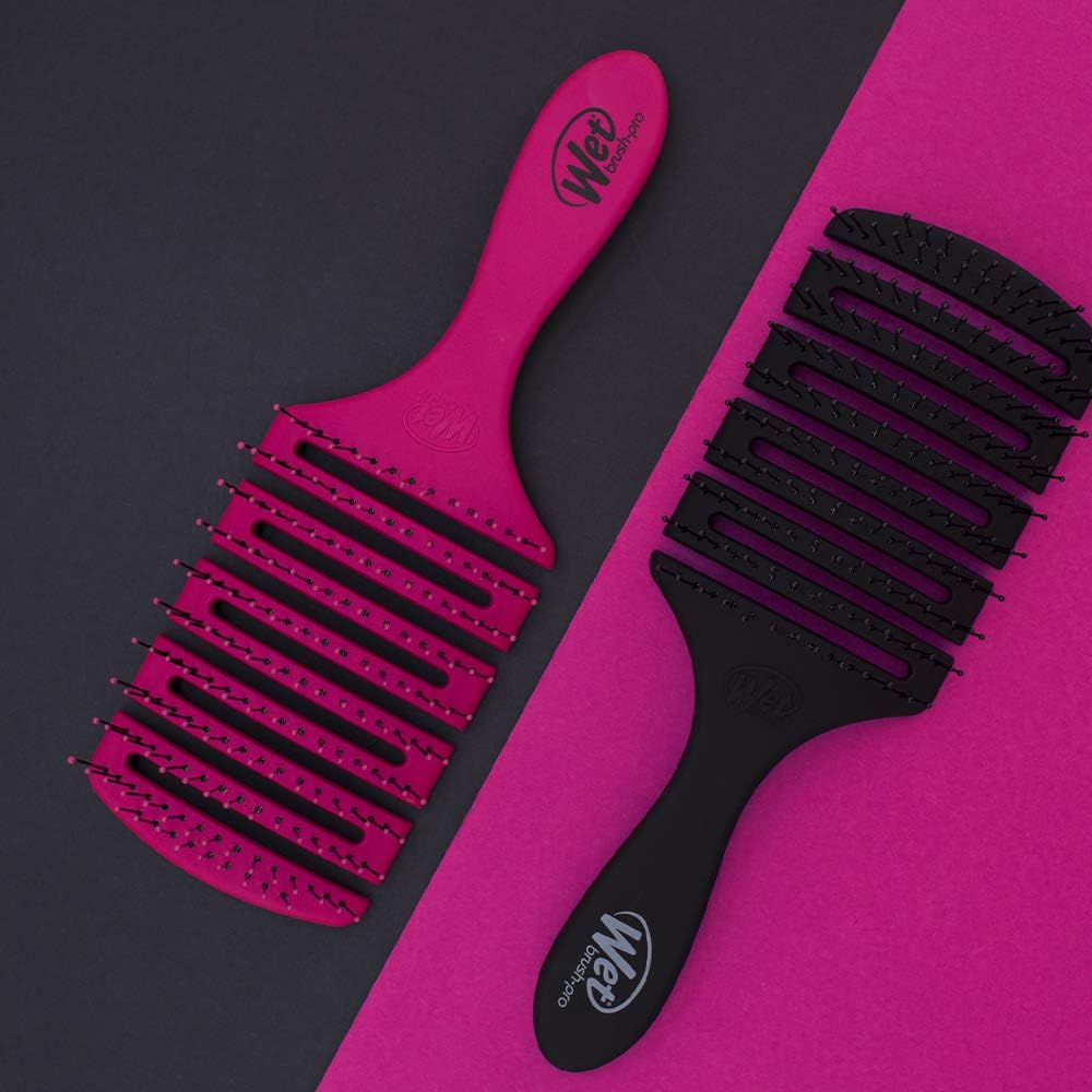 Wet Brush Paddle Detangler - Purple image number 4