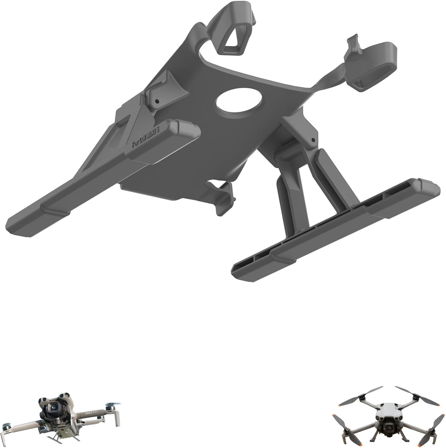 Cochanvie Foldable Landing Gear for DJI Mini 5 Pro, Height Increase Tripod Extend Leg Protection Bracket for DJI Mini 5 Pro Drone Protector Accessories image number 4