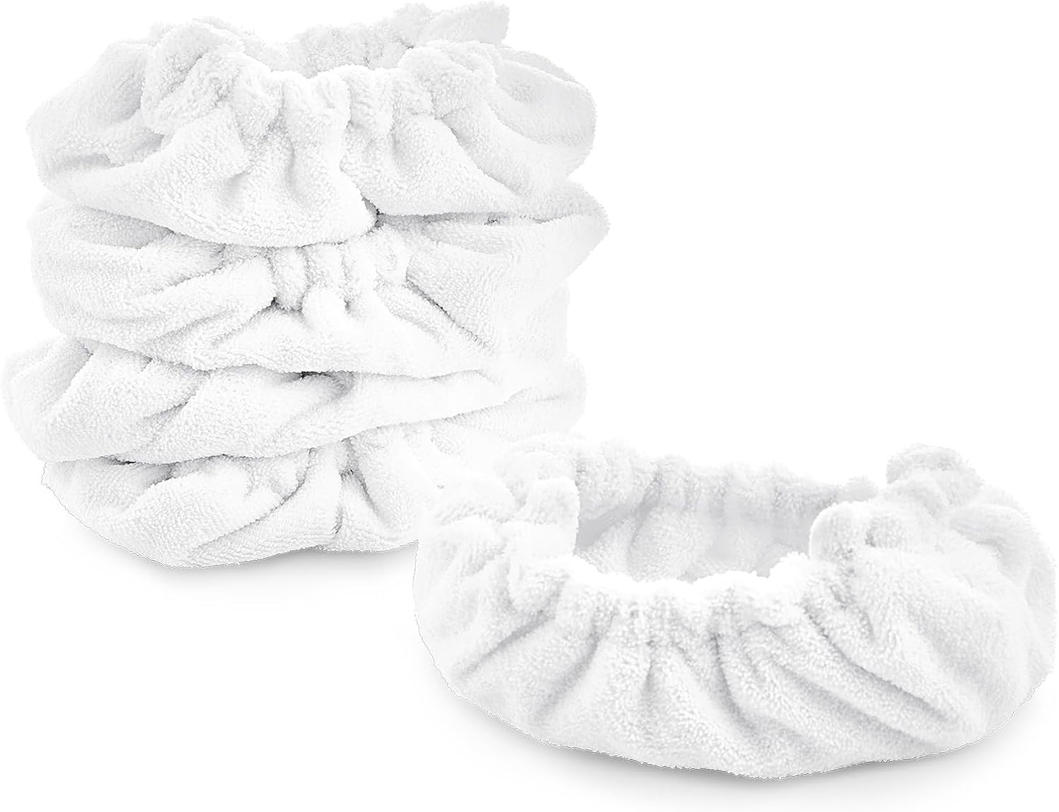 Dupray Large Rectangle Bonnets &ndash; Reusable Microfiber Steam Cleaner Pads, Heavy-Duty Steam Mop Accessories for Deep Cleaning Floors, Tiles, Grout, Walls, Kitchen Surfaces &ndash; Pack of 5 White image number 5