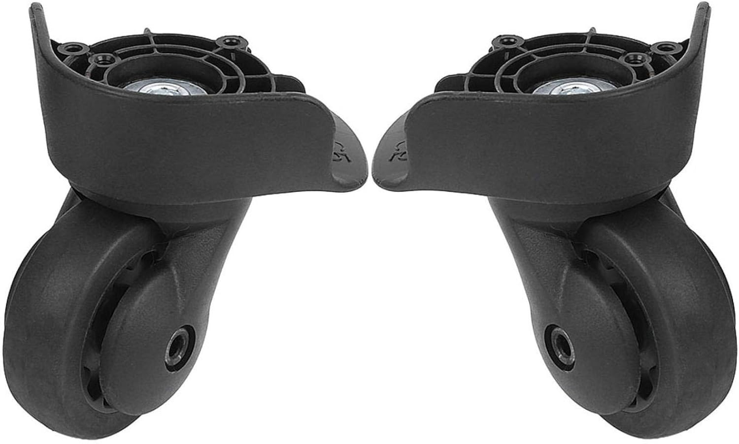 Luggage Wheel, a Pair Luggage Replacement Wheel Sturdy Universal for Luggage(L) image number 1