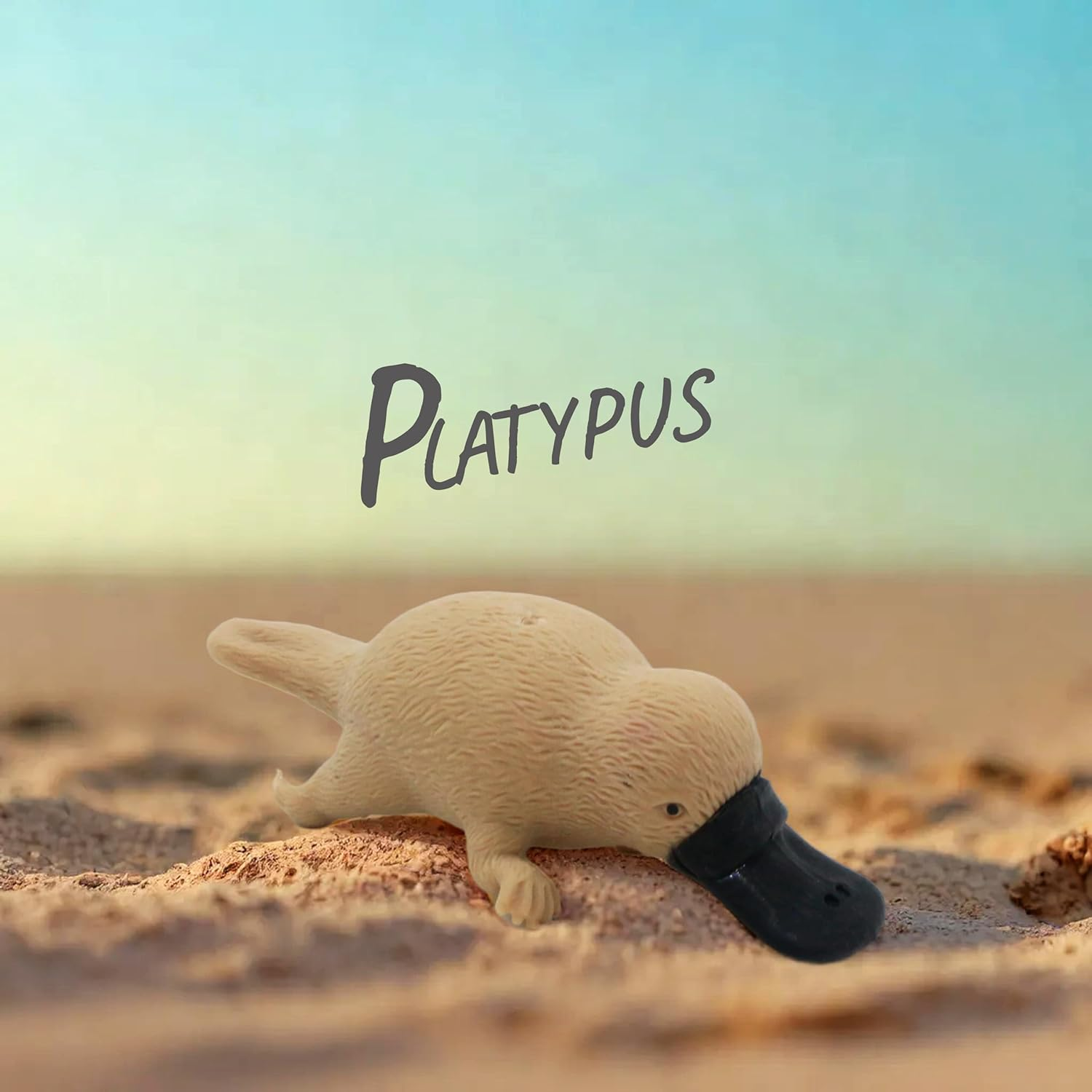 Australian Wild Animal Soft Stretchy Toys Box Set, Pack of 5 Wildlife Koala Kangaroo Platypus Tasmanian Devil Wombat Pretend Play Fidget Toy, Ideal Kid Sensory Stress Relief Australia Souvenir Gifts image number 6