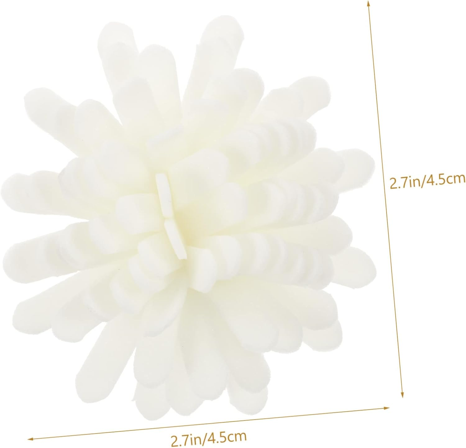 100Pcs Simulated Chrysanthemum Aromatherapy Flower Diffuser for Home Office image number 1