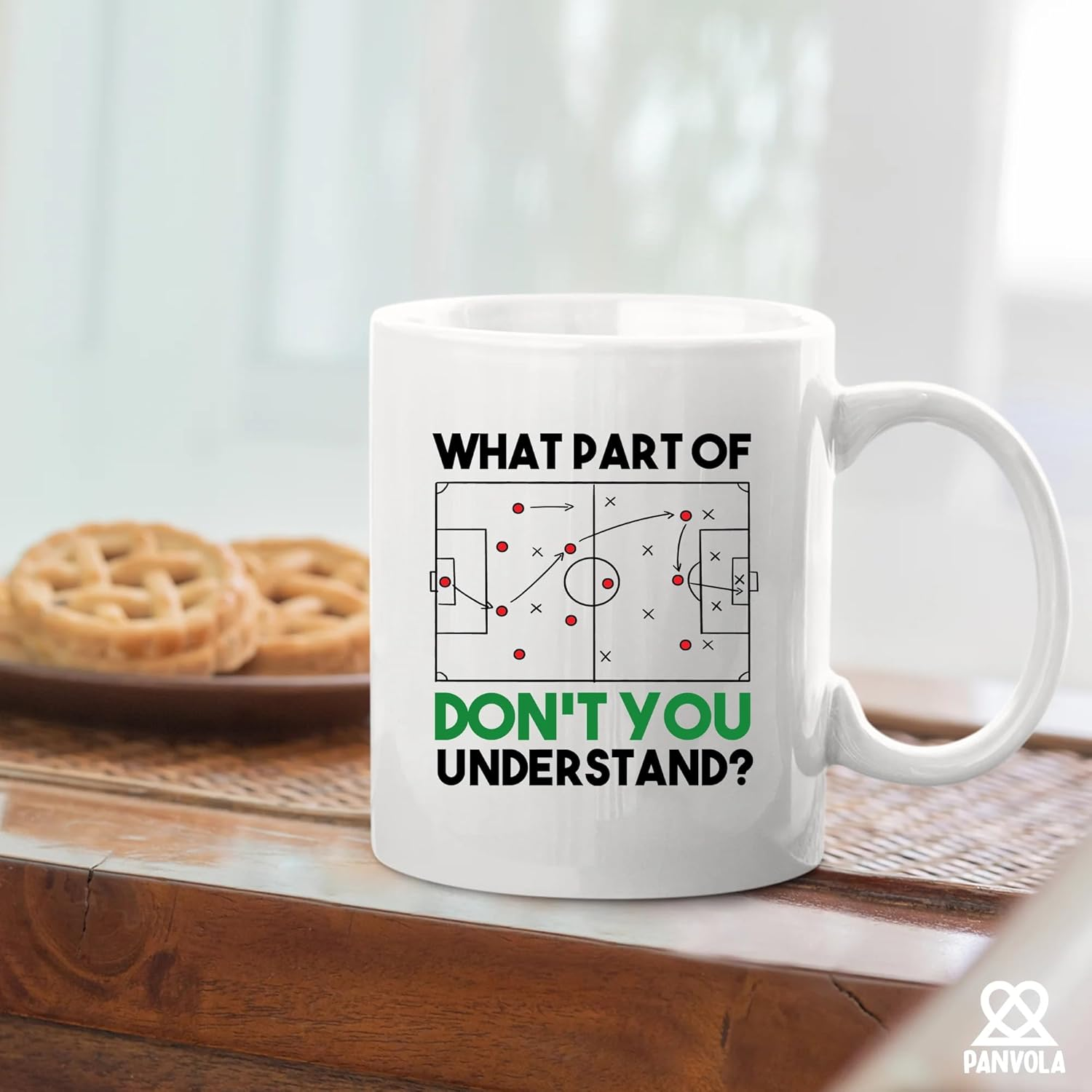 What Part of Don&rsquo;T You Understand Soccer Player Gifts for Coach Soccer Lover Football Gifts for Men Husband Boyfriend Brother Ceramic Mug 11 Oz White