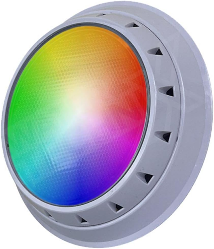 Water Technix Vivid LED Retro Pool Light Multi Colour - 18W Super Bright, 1235 Lumen, 120&deg; Beam Angle, 252 LED Chips, 1M Cable & Retrofit Bracket Included, Easy Installation, 2-Year Warranty image number 1