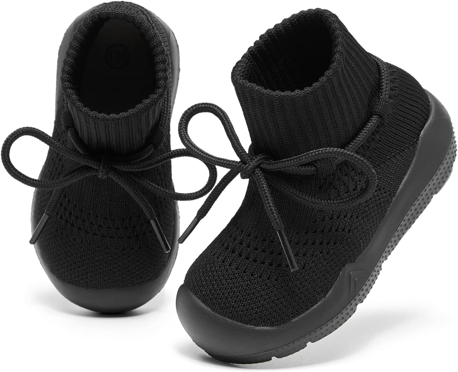 MORENDL Baby Sock Shoes Toddler Walking Shoes Infant Slippers Boys & Girls Non-Slip Sneakers