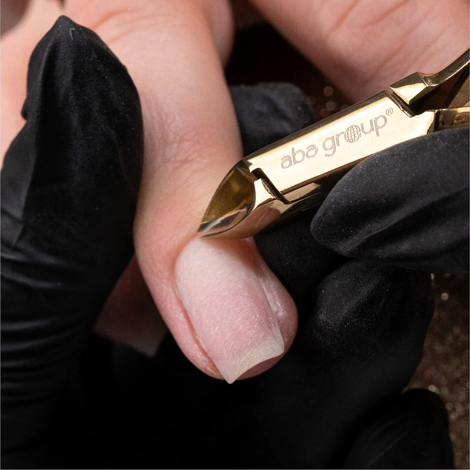 Aba Group Golden Cuticle Nippers with Two Springs 3 Mm (1136), Stainless Steel Cuticle Cutter with Sharp and Smooth Cut, Fine for Removing Excess image number 2