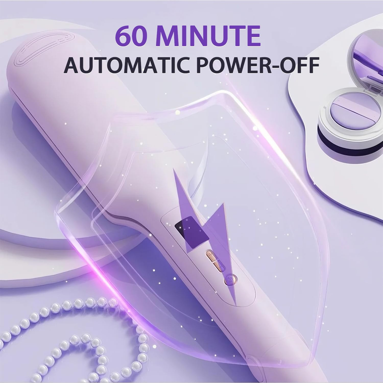 3D Grid Professional Volumizing Hair Crimping Iron Fluffy Corrugated Iron 1.5 Inch Lasting Volume Hair Volumizer Artifact Styling Tool image number 6