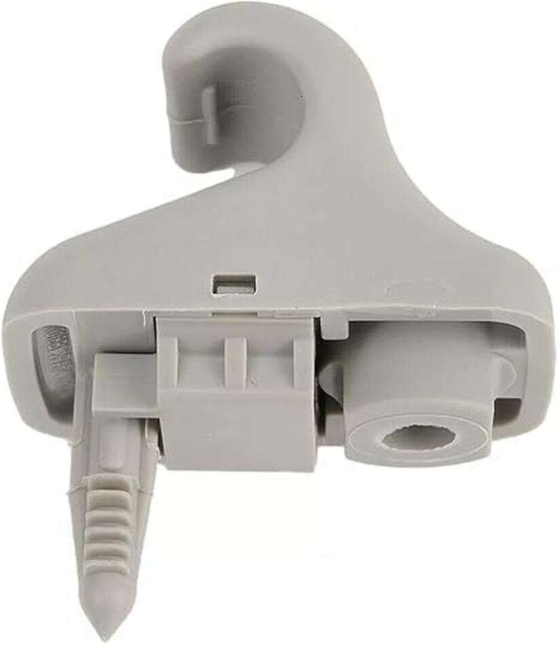 Ksngtixe 2PCS Sun Visor Clips 852351C300QS - Replacement Retainer Clips Compatible with Hyundai 2002-2011, Gray Interior Car Visor Holder image number 1