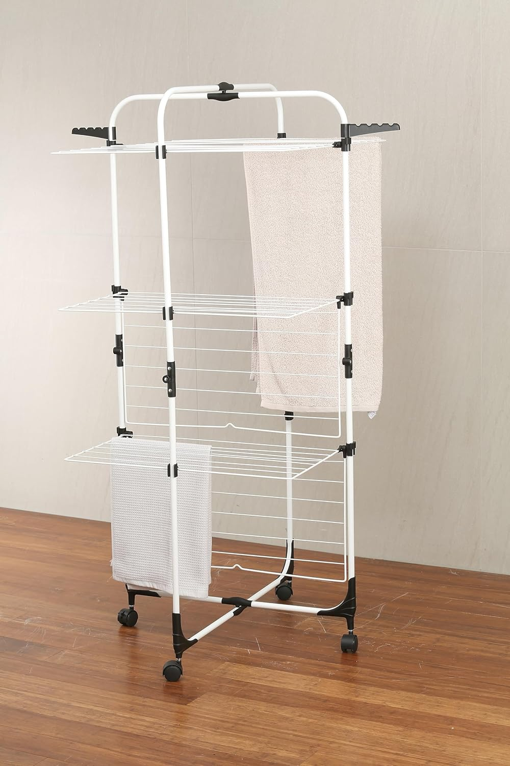 L.T. Williams 3 Tier Foldable Clothes Airer 4637 image number 2