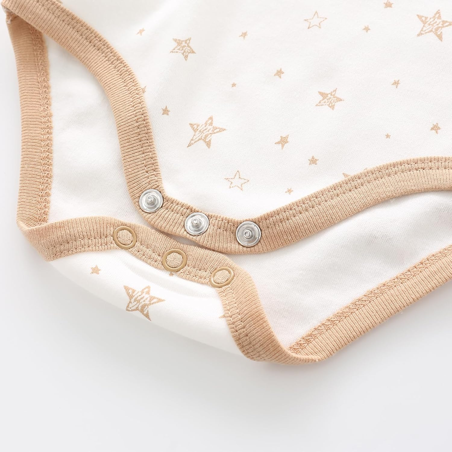 Ruliby Baby Boy Bodysuit and Pant Set Cotton Soft Newborn Clothes Outfits 0-3 Month image number 5