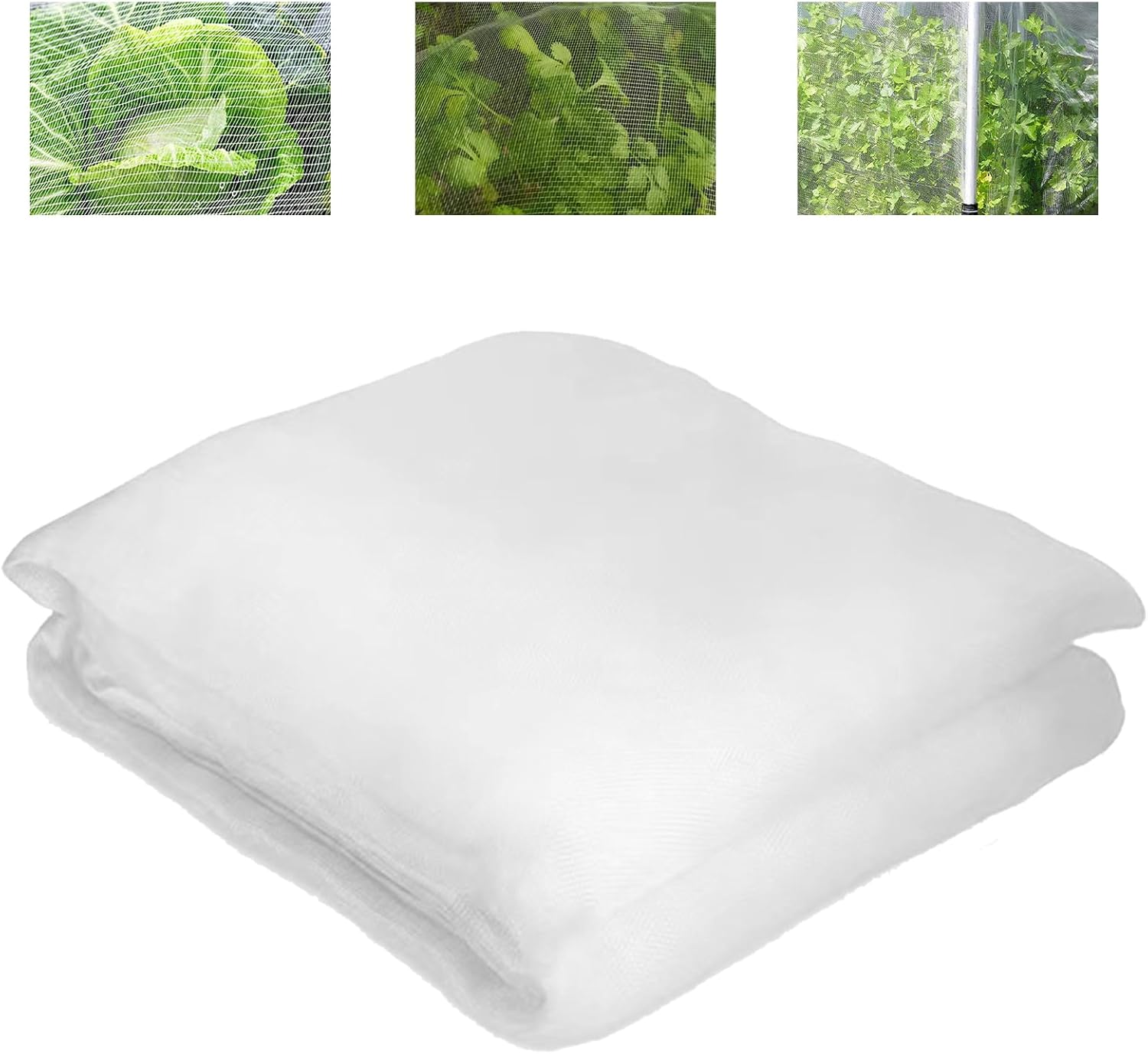 5X2M Garden Net Plant Insect Net Fruit Net Protection Bag Bird and Butterfly Net for Protecting Vegetables Fruits Plants Flowers and Crops Suitable for Planting Tunnels Greenhouses Outdoor and Indoor image number 2