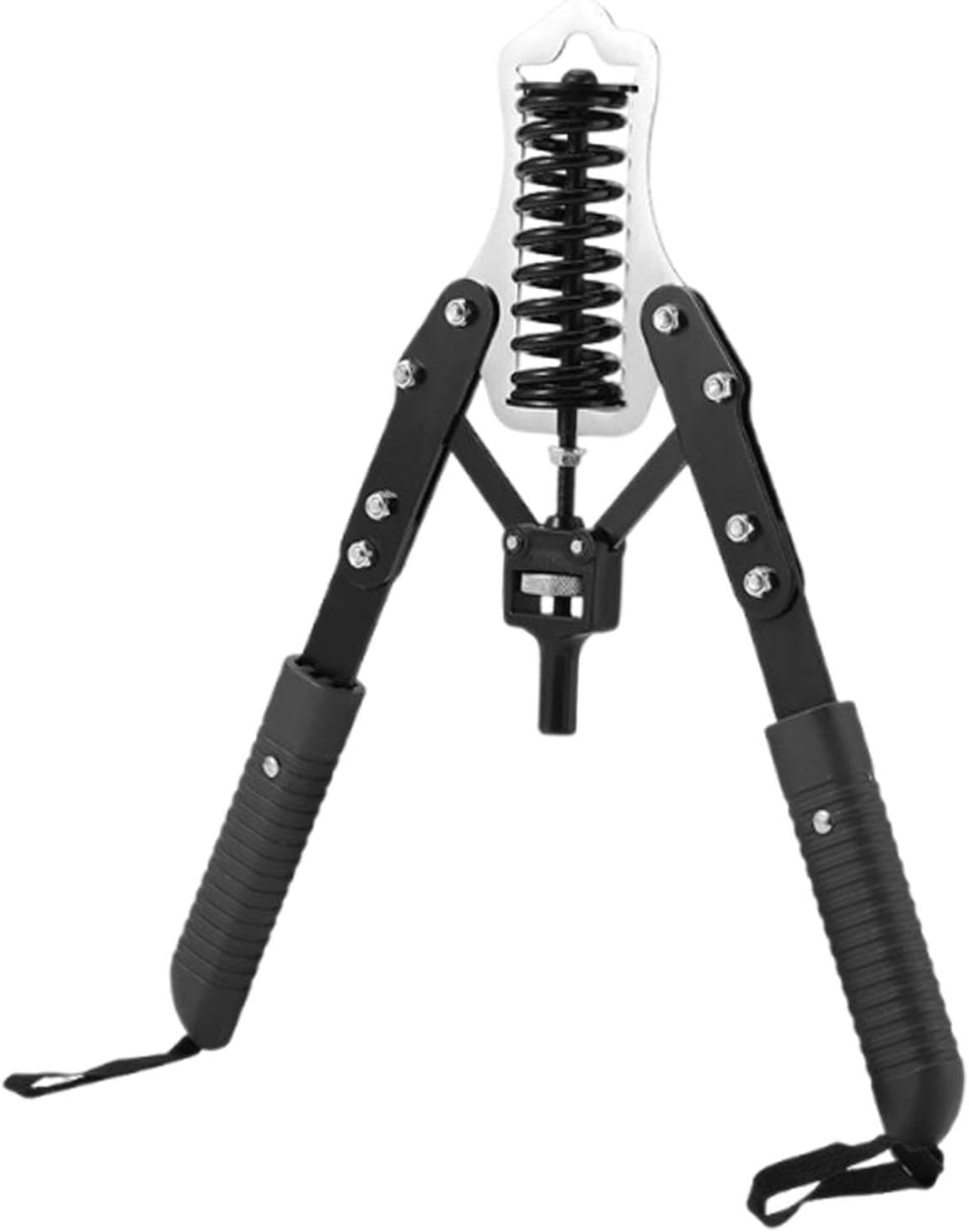 Yuksok Adjustable 10-200Kg Spring Chest Expander Carbon Steel Versatile Professional for Full Body Workout Arm Exercise Strengthener