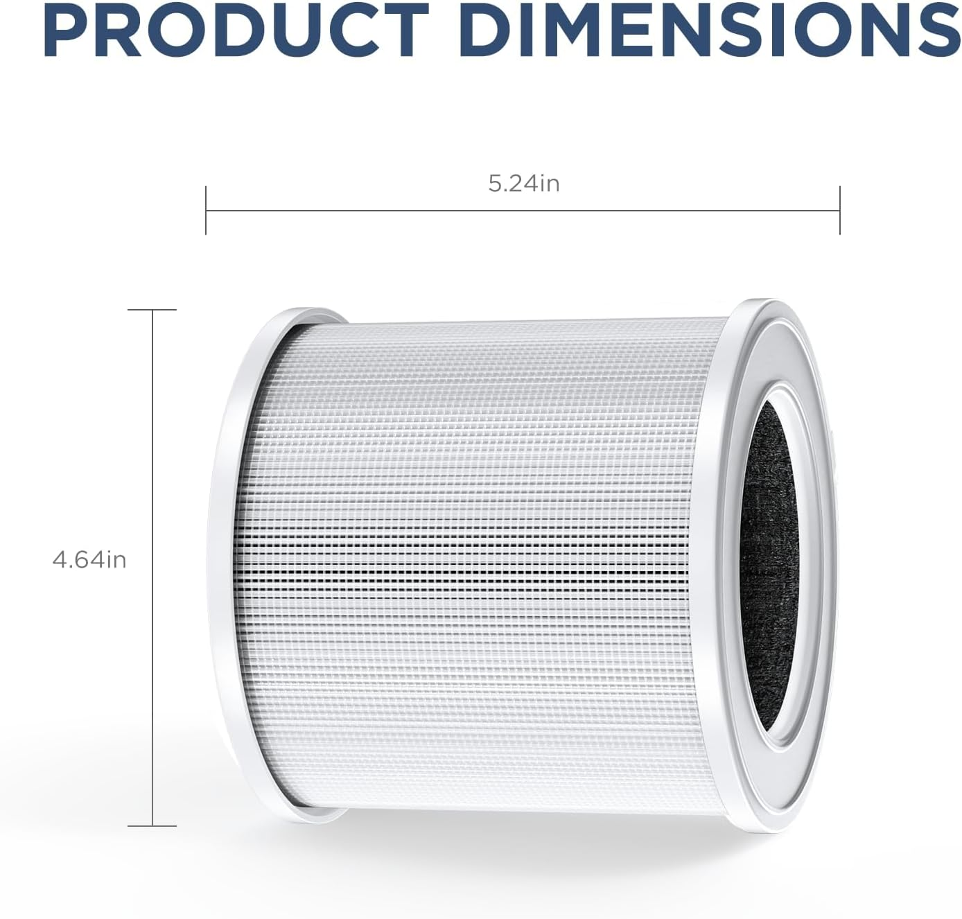 Air Purifier Filter Astraio-Ap003, H13 True HEPA Air Cleaner Filter, 1*Piece image number 5