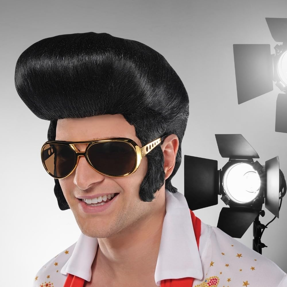 The King Wig, Black - Blonde image number 3